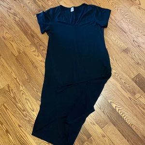 Smash & Tess long black T-shirt dress